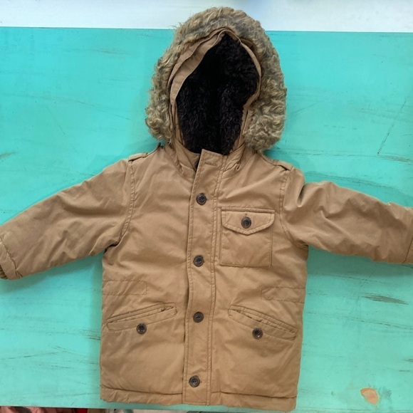 GAP Brown Puffer Jacket - Picture 1 of 4
